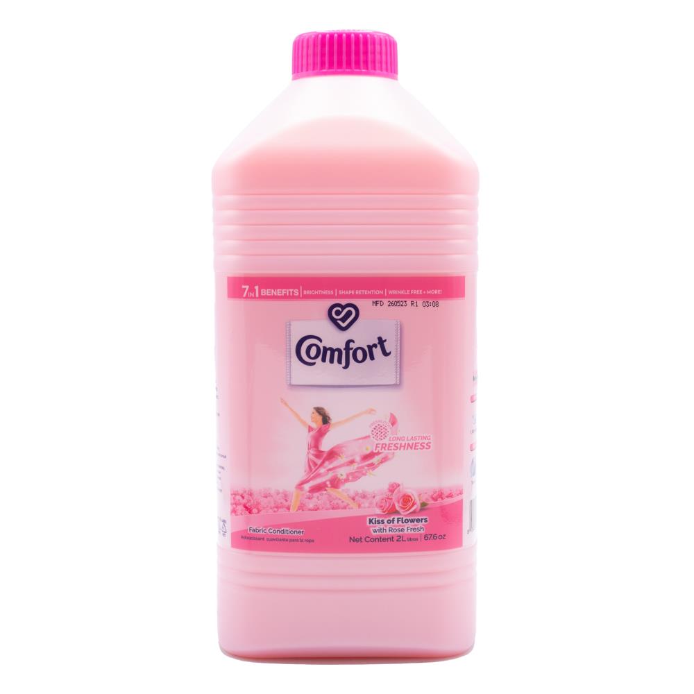Comfort Fabric Conditioner Kiss Of Flowers With Rose Fresh 2L (6 Pack)