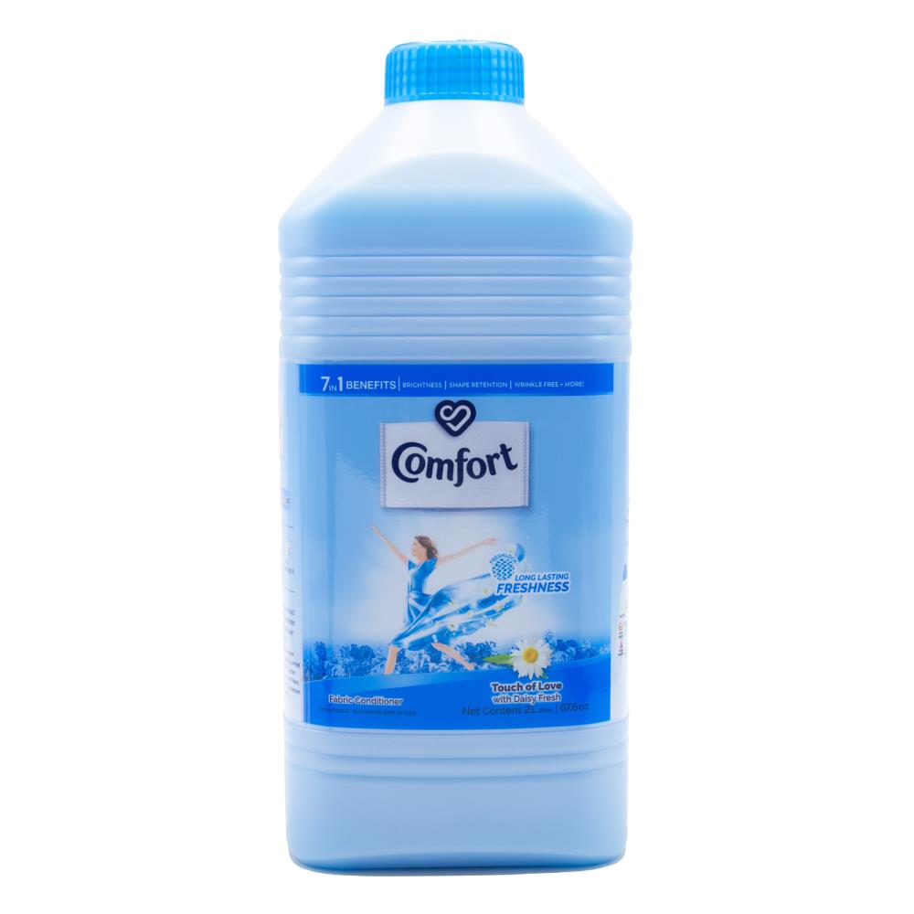 Comfort Fabric Conditioner Touch Of Love With Daisy Fresh 2L (6 Pack)