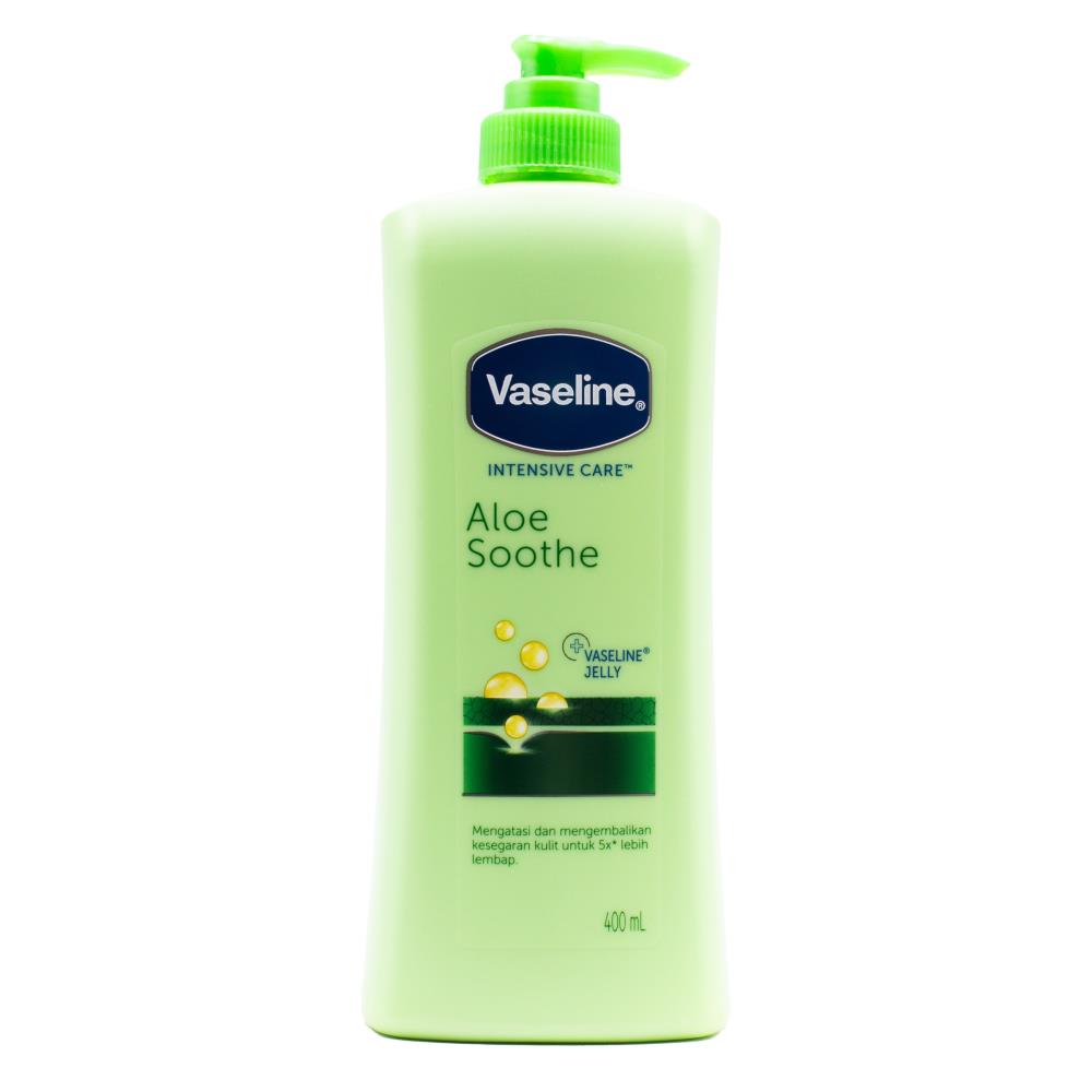 Vaseline Aloe Soothe Intensive Care 400ml (12 Pack)