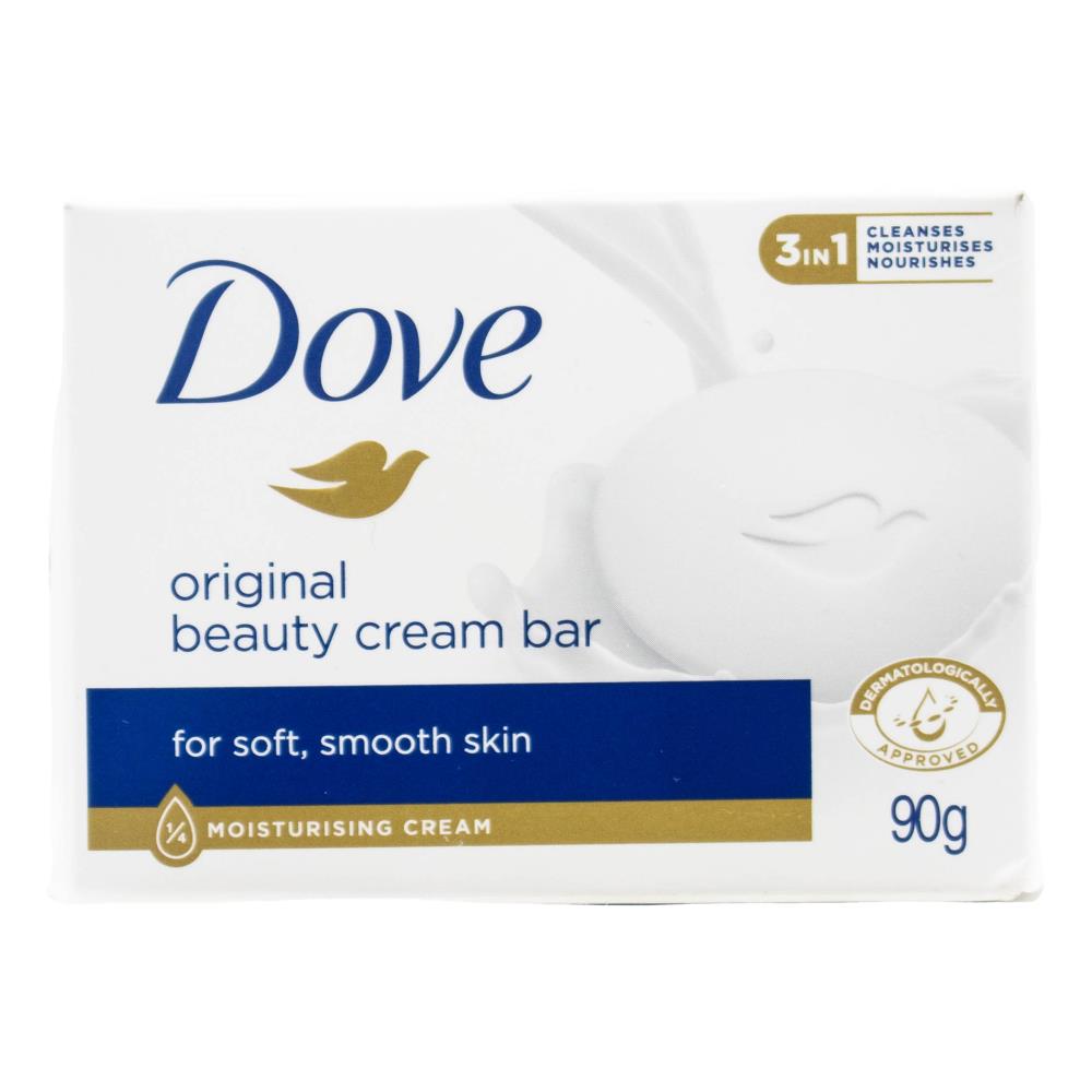 DOVE 90g BEAUTY CREAM BAR ORIGINAL (48x Pack)