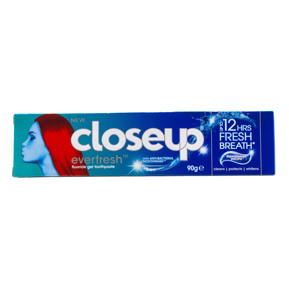 9x Closeup Toothpaste Everfresh Menthol Paradise 90g (9 Pack)