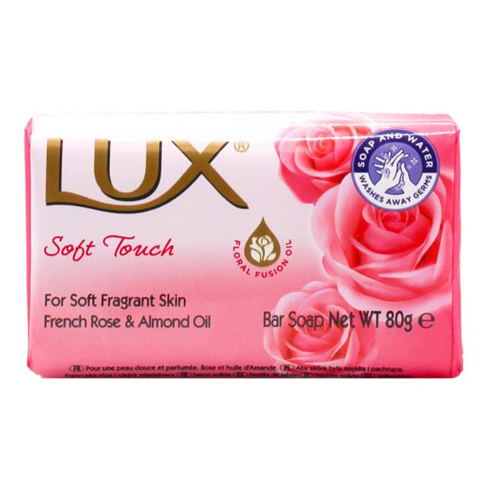 Lux Soap Bar Soft Touch 80g (24 Pack)