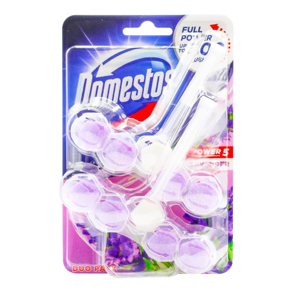 Domestos 55g Toilet Cleaner Cage Power 5 Lavender 7 x 2Pk (14 Pack)