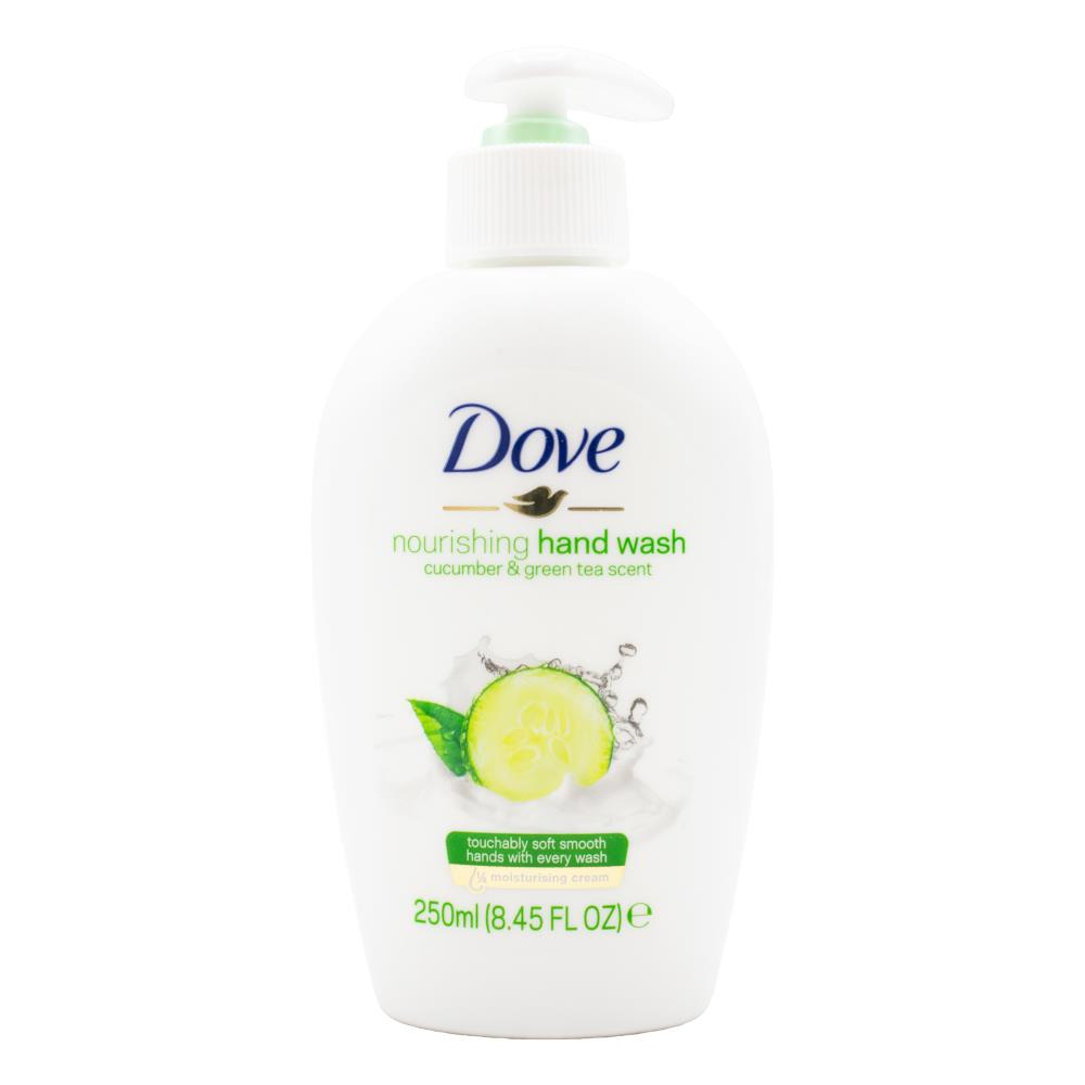 Dove Handwash Nourishing Cucumber And Green Tea Scent 250ml (6 Pack)
