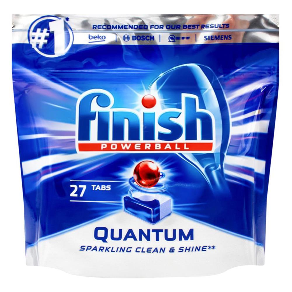 Finish Powerball Dishwashing Tablets Quantum 8 x 27Pk (216 Tablets)