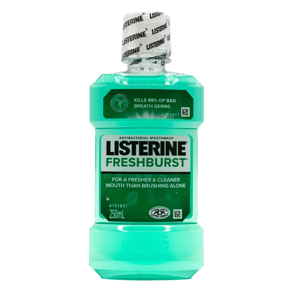 LISTERINE 250mL MOUTHWASH FRESHBURST (6x Pack)