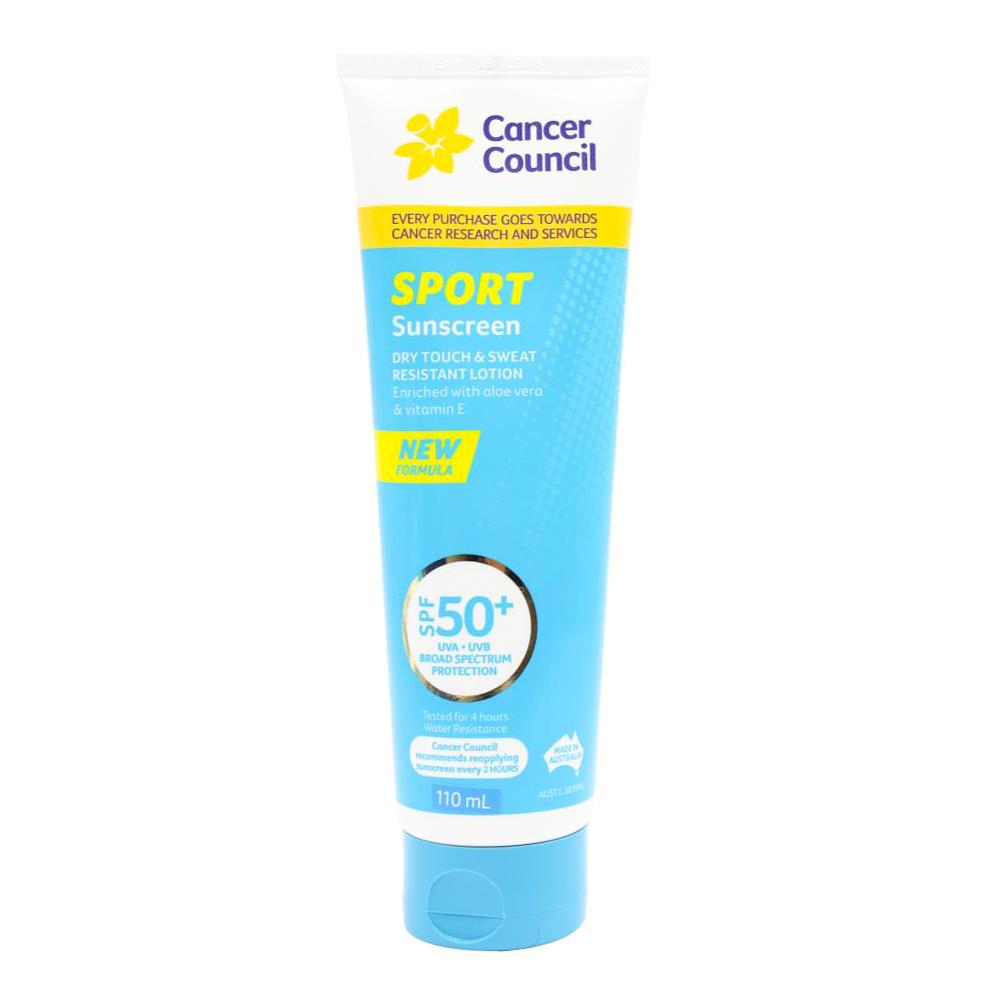 Cancer Council 110ml Sport Sunscreen Spf50+ 110ml (5 Pack)