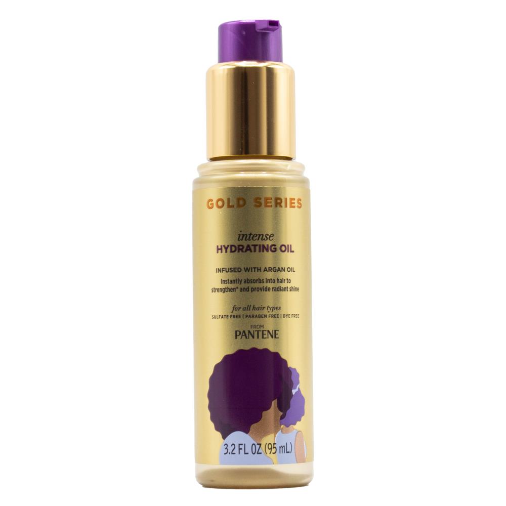 PANTENE 95mL GOLD SERIES INTENSE HYDRATING OIL INFUSED WITH ARGAN OIL (3x Pack)