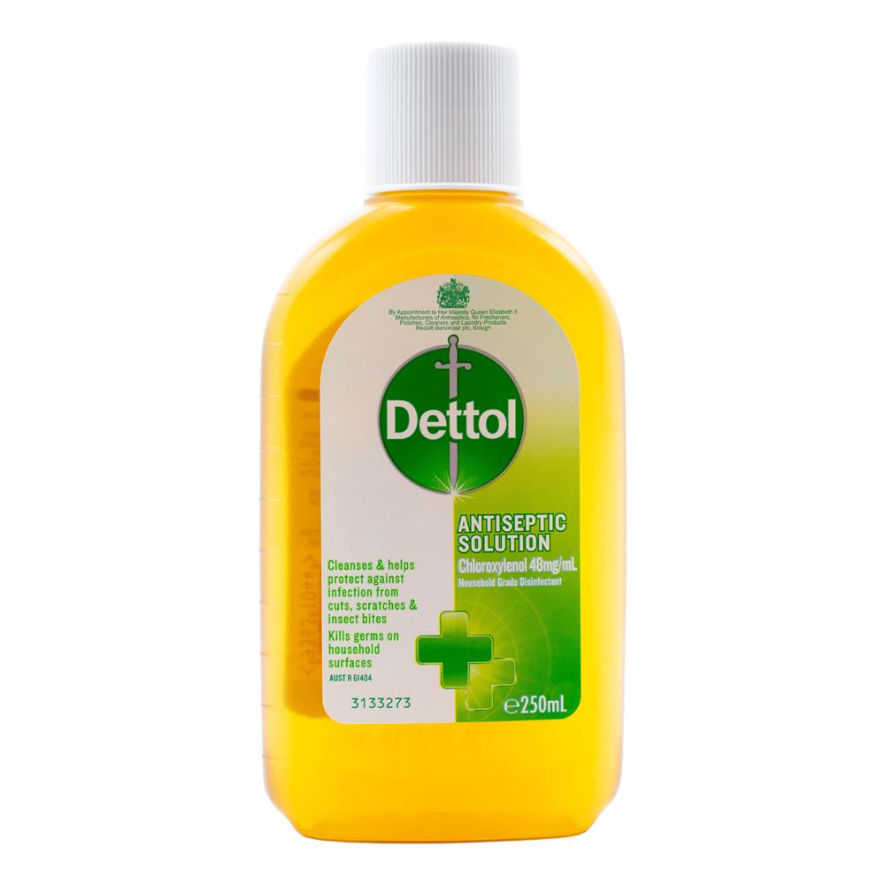Dettol Antiseptic Disinfectant Household Grade 250ml (12x Pack)