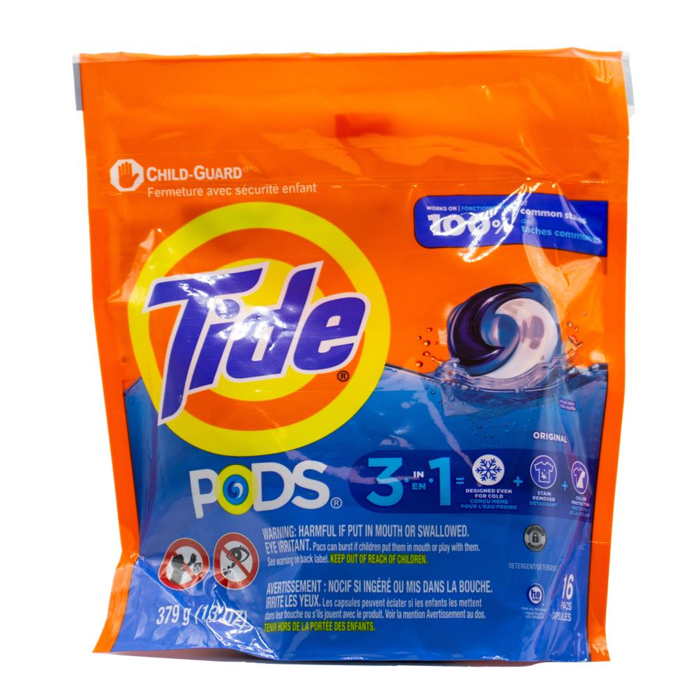 Tide Pk16 Laundry Pods 3 In 1 Original (6x Pack)
