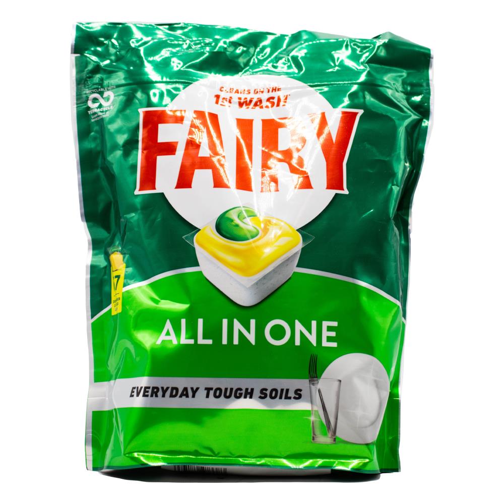 Fairy Dishwasher Capsules All In On E Lemon 4 x 67Pk (268 Tablets)