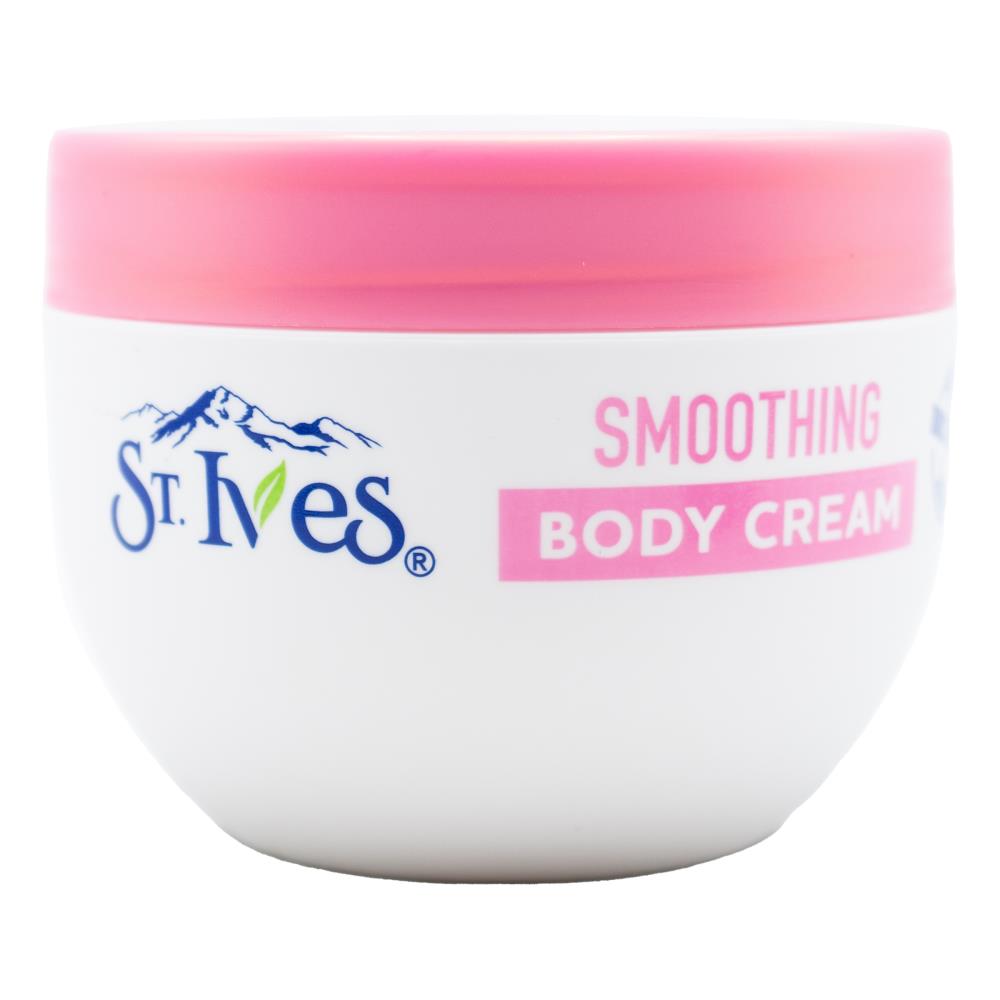 St Ives Body Cream Smoothing Rose Water & Argan Oil 300ml (6 Pack)