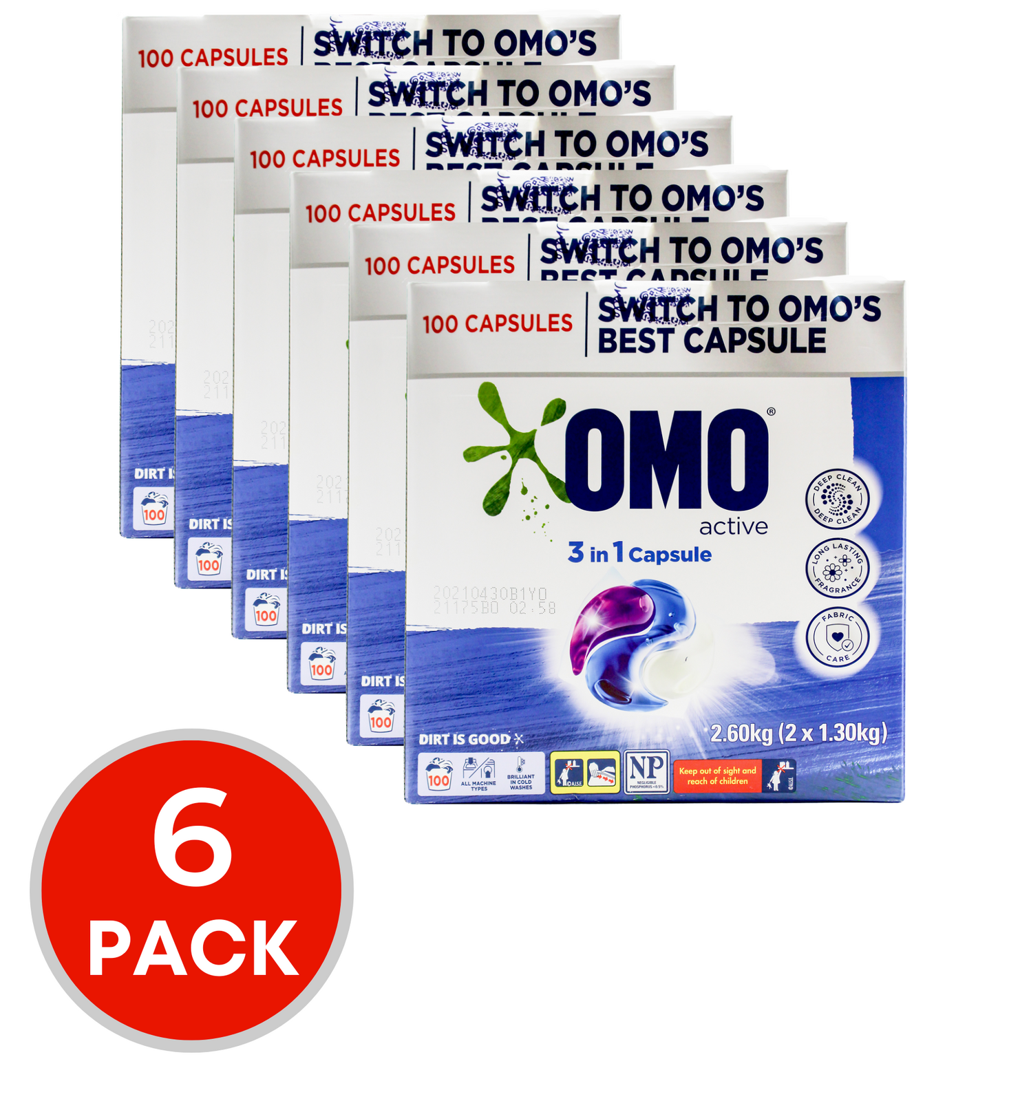 OMO 3in1 Active Capsules