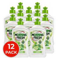 12 x Morning Fresh 400mL Dishwashing Liquid Lime