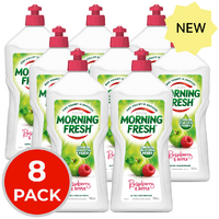 8 x Morning Fresh 900mL Dishwashing Liquid Raspberry Crisp Apple