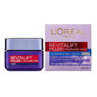 L'Oréal Paris Revitalift Filler [+Hyaluronic Acid] Replumping Night Moisturiser 50mL