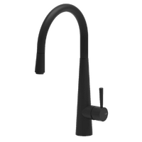 Abey Just Sink Mixer With Pull-Out Black