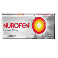 Nurofen PK12 x 200mg Tablets Targeted Relief from Pain