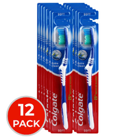 12x Colgate Toothbrush Extra Clean Soft Assorted Colours