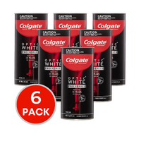 6 x Colgate Optic White Pro Series Teeth Whitening Toothpaste 80g