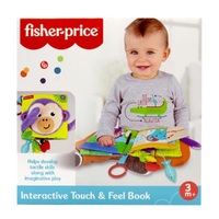 Fisher Price Interactive Touch & Feel Book 3+ Months
