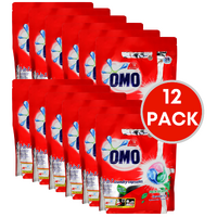 12 x OMO 3-in-1 Laundry Capsules Fresh Eucalyptus Front & Top Loader Pk28 (336 Capsules)