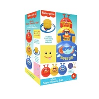 Fisher Price Super Bouncy Ball 45cm Assorted Colours 4+ Years