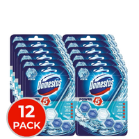 12x Domestos 55g Power Toilet Block Ocean