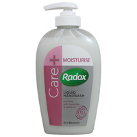 Radox Care & Moisturise Antibacterial Handwash 250ML