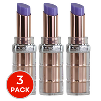 3 x L'Oreal Plump and Shine Lipstick - 109 Blue Mint Plump