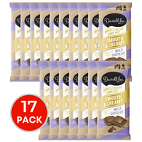 17 x Darrell Lea Smooth & Creamy Milk Chocolate 170g
