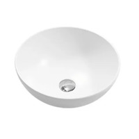 Inspire Bondi Round Basin Gloss White 400x400x135mm