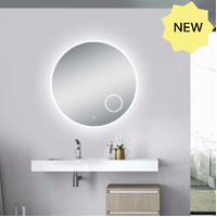Round 3 Color Lighting LED Mirror  900mm