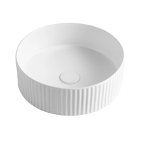 Otti Marlo Round Basin Matte White 400x400x130mm