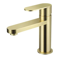Inspire Vetto Basin Mixer Brushed Gold