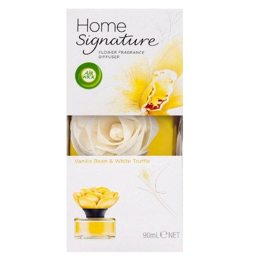 Air Wick Home Signature Flower Diffuser Vanilla Bean & White Truffle 90mL