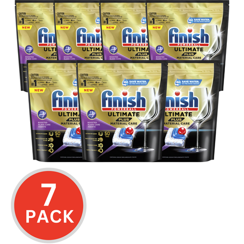 7x Finish Pk35 Dishwasher Tablets Ultimate Plus (245 Tablets)
