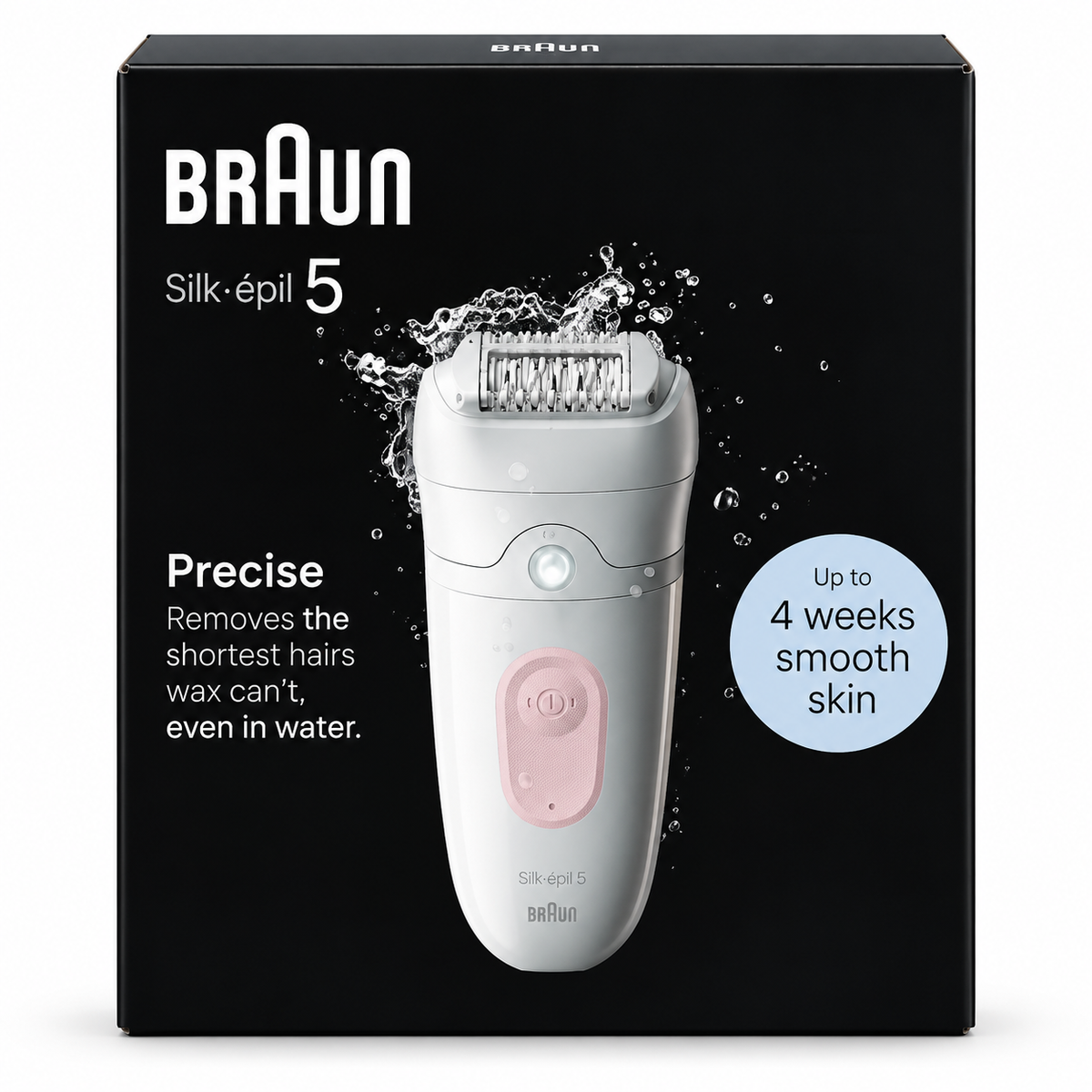 Braun Silk Epil 5 Precise Wet Dry Epilator Hair Removal x 4