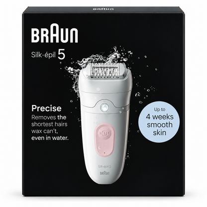 Braun Silk Epil 5 Precise Wet Dry Epilator Hair Removal x 4