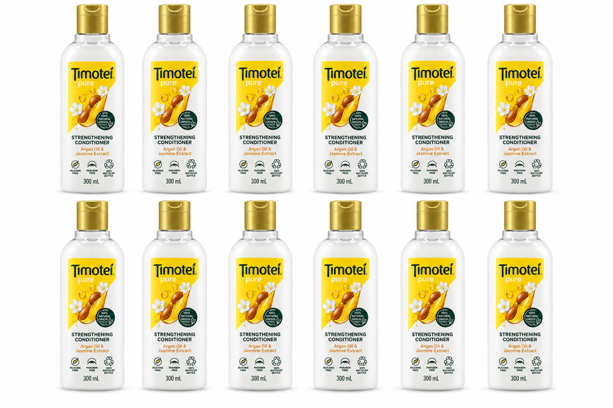 Timotei Strengthening Conditioner Argan Oil Jasmine 300mL x 12