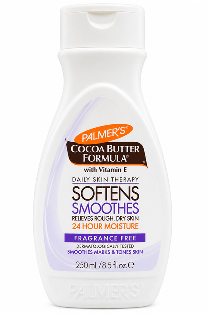 Palmers Cocoa Butter Daily Skin Therapy Fragrance Free 250mL x 6