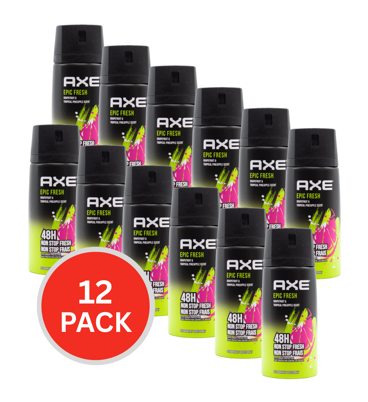 Axe Deodorant Bodyspray Epic Fresh 150ml (12 Pack)