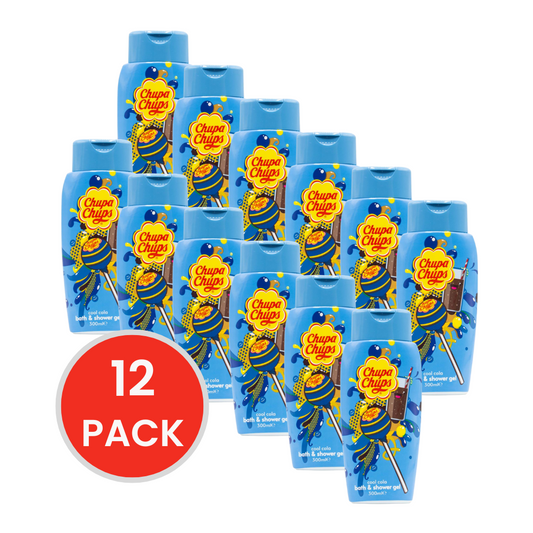 Chupa Chups 300ml Bath And Shower Gel Cool Cola (12x Pack)