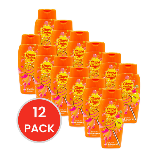 Chupa Chups 300ml Bath And Shower Gel Tutti Frutti (12x Pack)