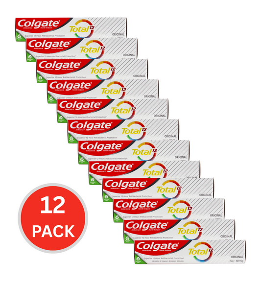 Colgate 115g Toothpaste Total 12 Original (12x Pack)