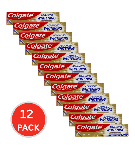 Colgate 200g Toothpaste Advanced Whitening Tartar Control (12x Pack)