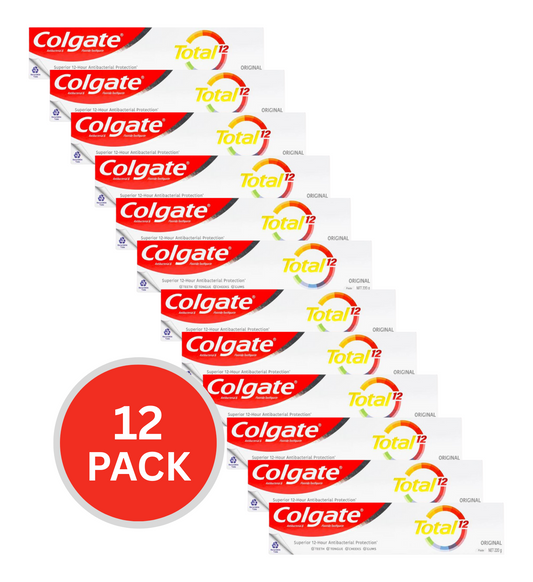 Colgate Toothpaste Total Original Value Pack 80g (Value Pack 12)
