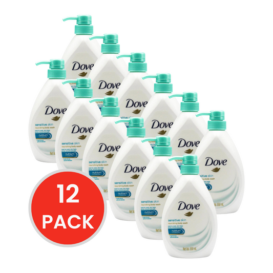 Dove Nourishing Body Wash Sensitive Skin 550ml (12x Pack)