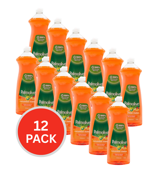 Palmolive Dishwashing Liquid Cucumber & Melon 750ml (12 Pack)