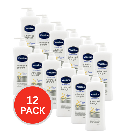 Vaseline Intensive Care Advanced Strength 400ml (12 Pack)
